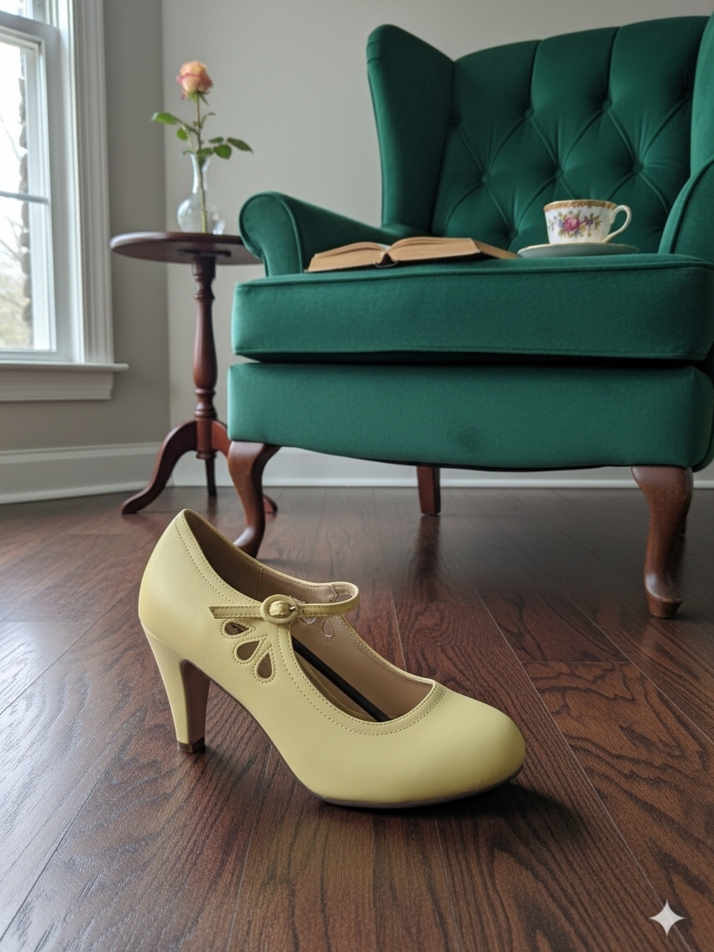 J. Adams Mary Jane 'PIXIE' High Heel Pumps - Picture 1 of 8